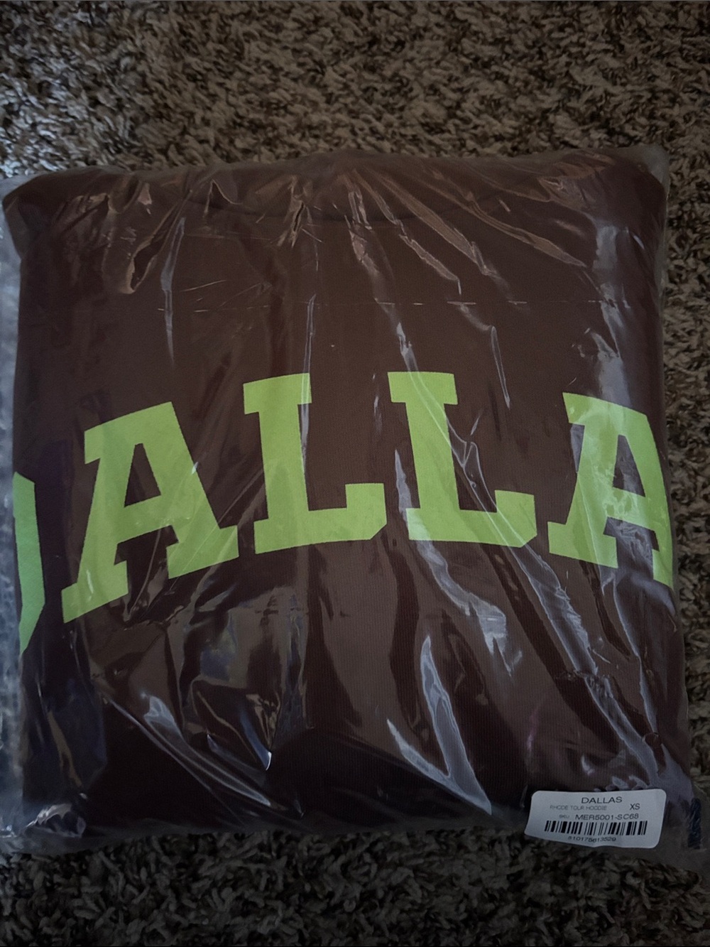 Rhode x SKYLRK hoodie from rhode Dallas 2026 popup